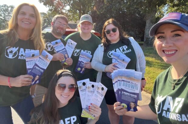 Grassroots advocacy team in Arkansas